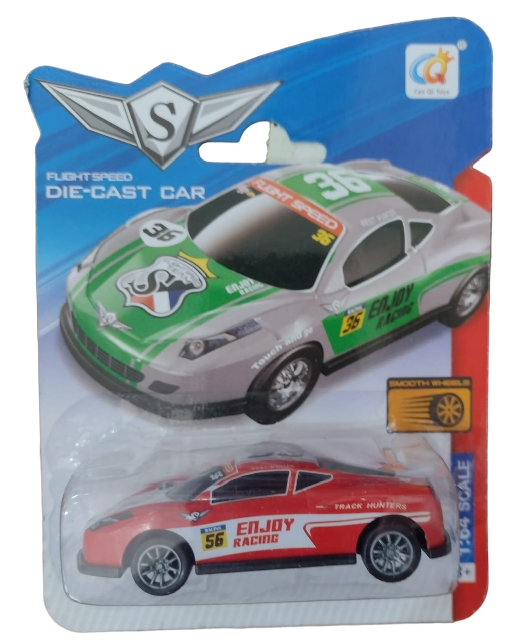 AUTO METAL 1:64 PULL BACK EN BLISTER