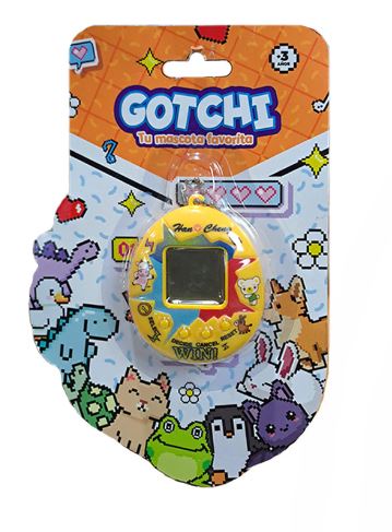 MASCOTA VIRTUAL EN BLISTER - 4 COLORES