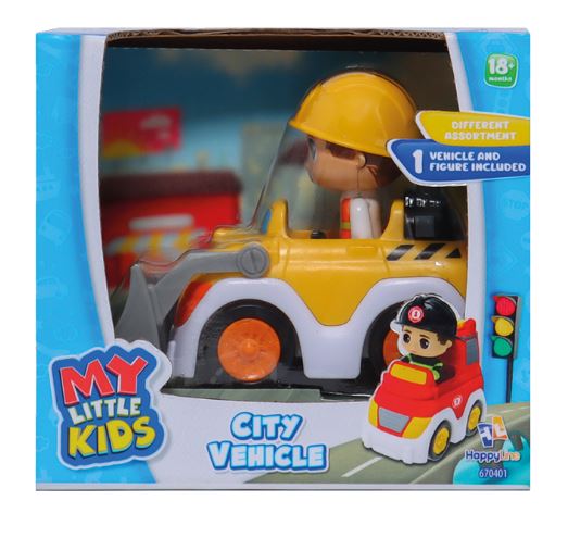 MY LITTLE KIDS CITY TRACTOR CON MUÑECO