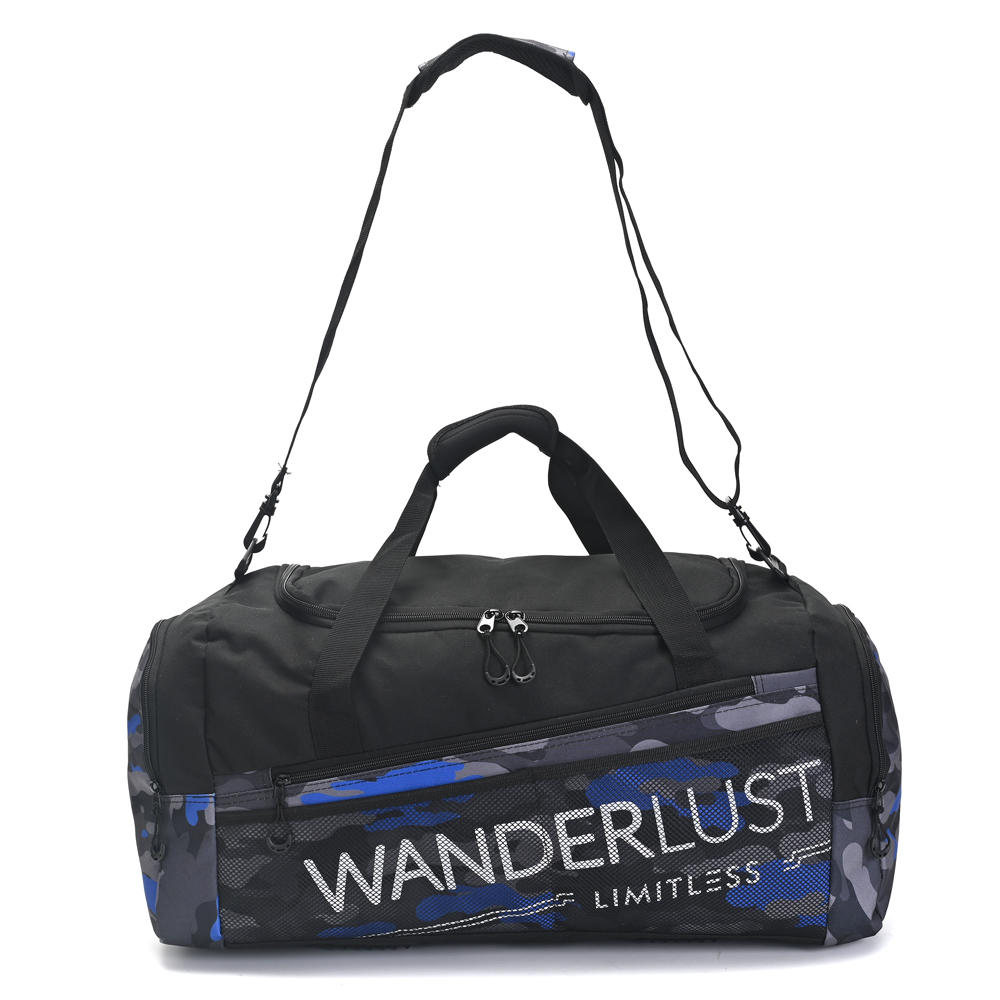 BOLSO WANDERLUST ACTIVE 60X28X25 NEGRA/AZUL
