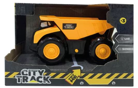 CITY TRACK VOLCADOR CON LUZ Y SONIDO FRICCION