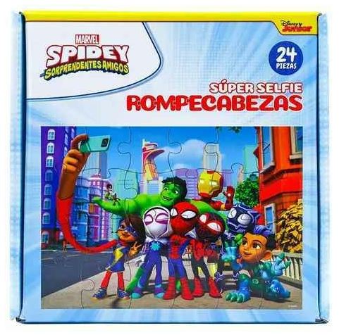 ROMPECABEZAS 24 PIEZAS SPIDEY SUPER SELFIE
