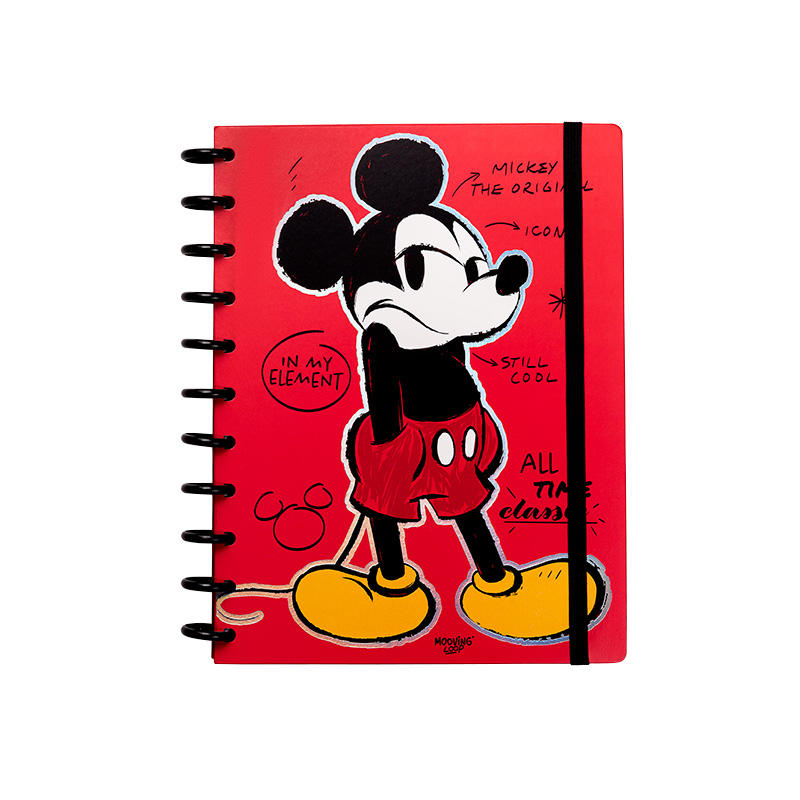 MOOVING LOOP CUADERNO DE DISCOS CARTA MICKEY