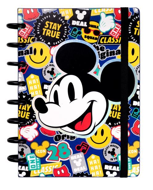 MOOVING LOOP CUADERNO DE DISCOS A5 MICKEY