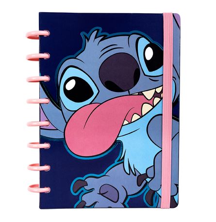 MOOVING LOOP CUADERNO DE DISCOS A5 STITCH