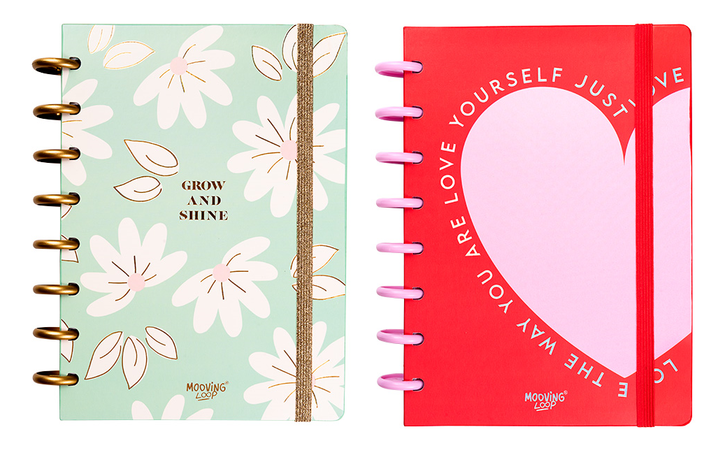 MOOVING LOOP CUADERNO DE DISCOS A5 - 4 MODELOS