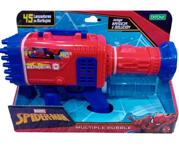 BURBUJERO MULTIPLE SPIDERMAN