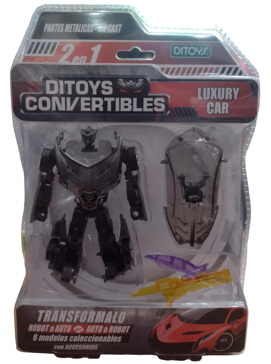 TRANSFORMER CONVERTIBLES ESTUCHE - 6 MODELOS