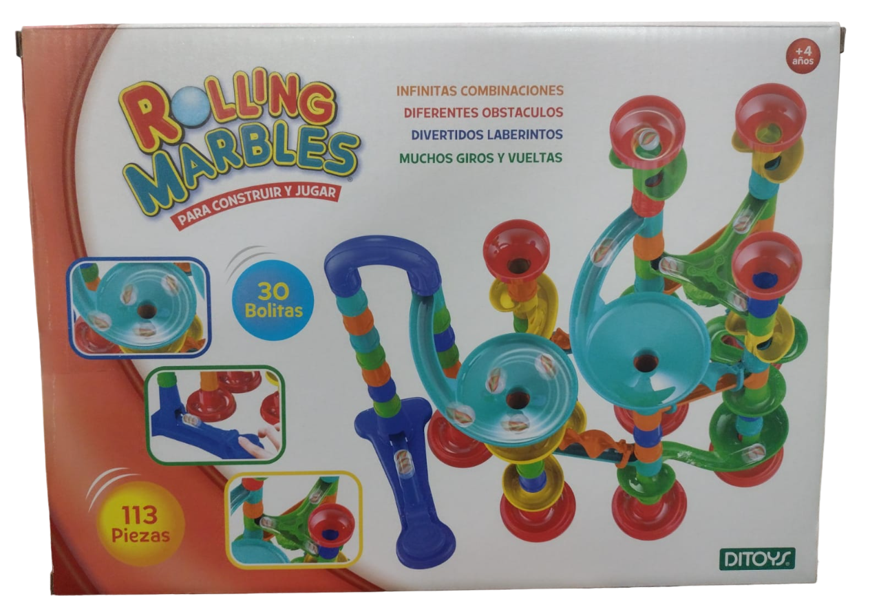 ROLLING MARBLES LABERINTO 113 PIEZAS