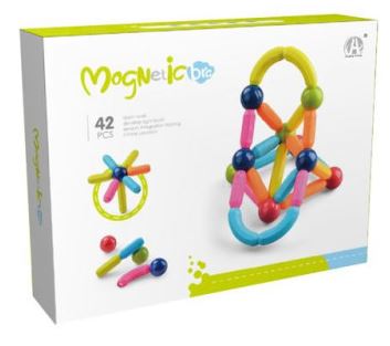 MAGNETIC BAR 42 PIEZAS PALITOS Y PELOTITAS
