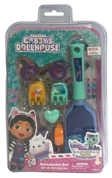 SET CEPILLO CON ACCESORIOS GABBY