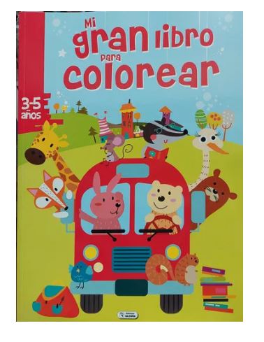 MI GRAN LIBRO PARA COLOREAR BUS