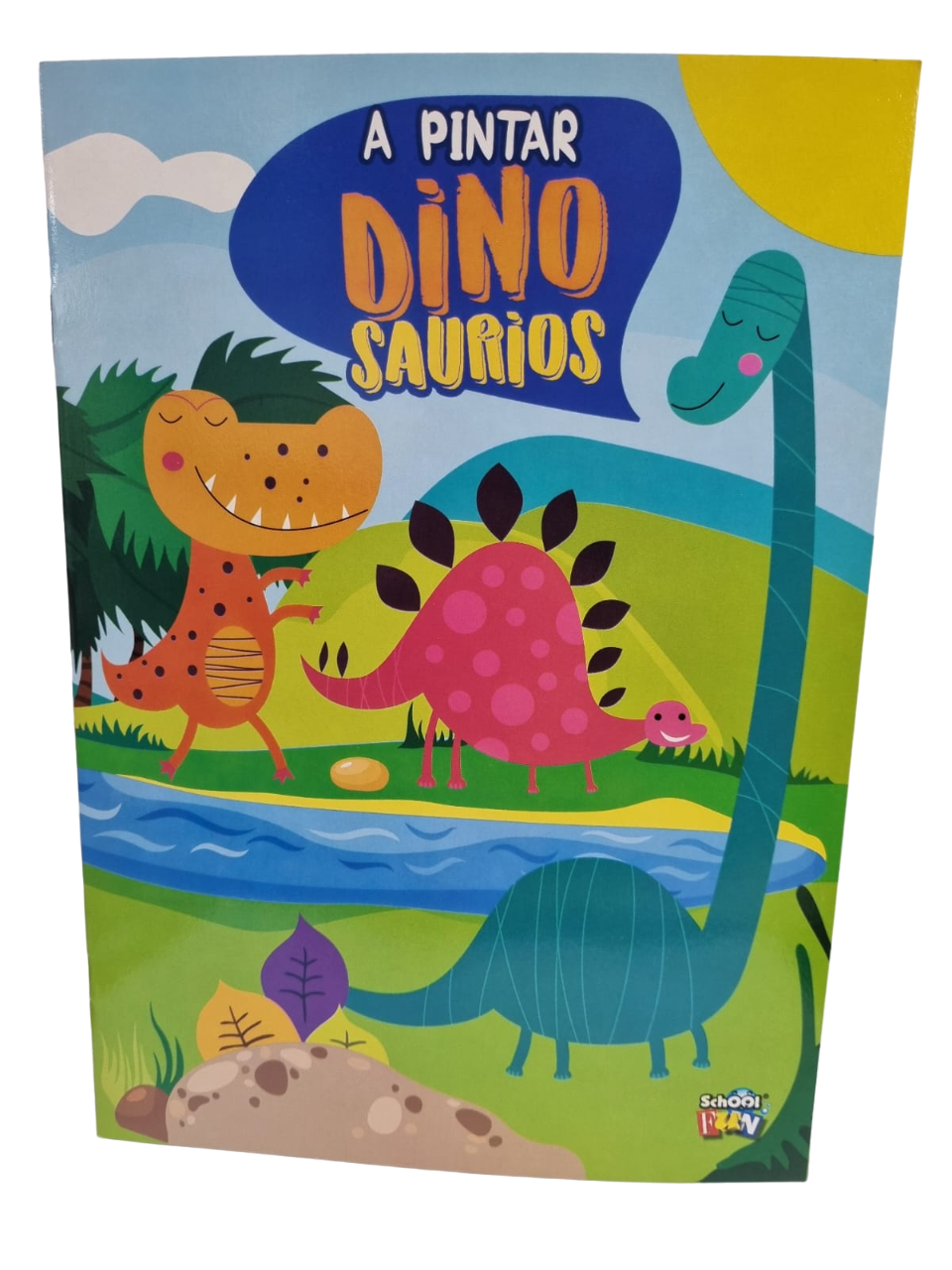 LIBRO PARA PINTAR DINOSAURIOS