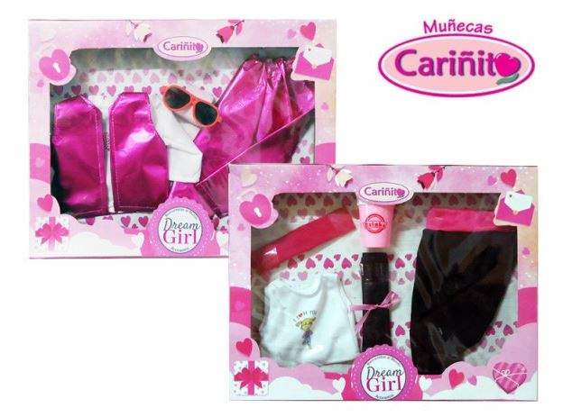 SET ROPA DREAM GIRL CON ACCESORIOS EN CAJA