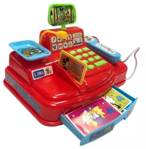 REGISTRADORA MICKEY CON LUZ Y SONIDO