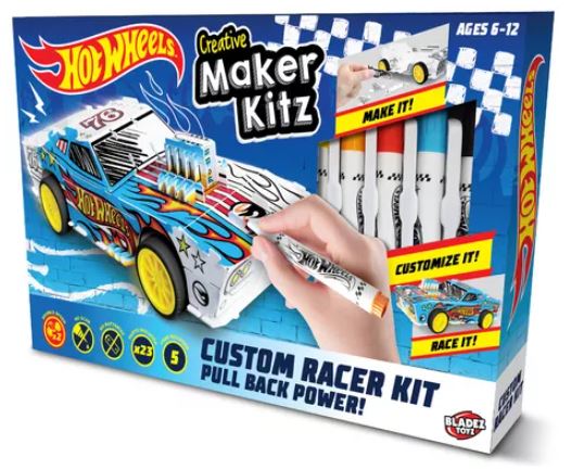 HOT WHEELS AUTO PARA ARMAR Y PINTAR PULL BACK