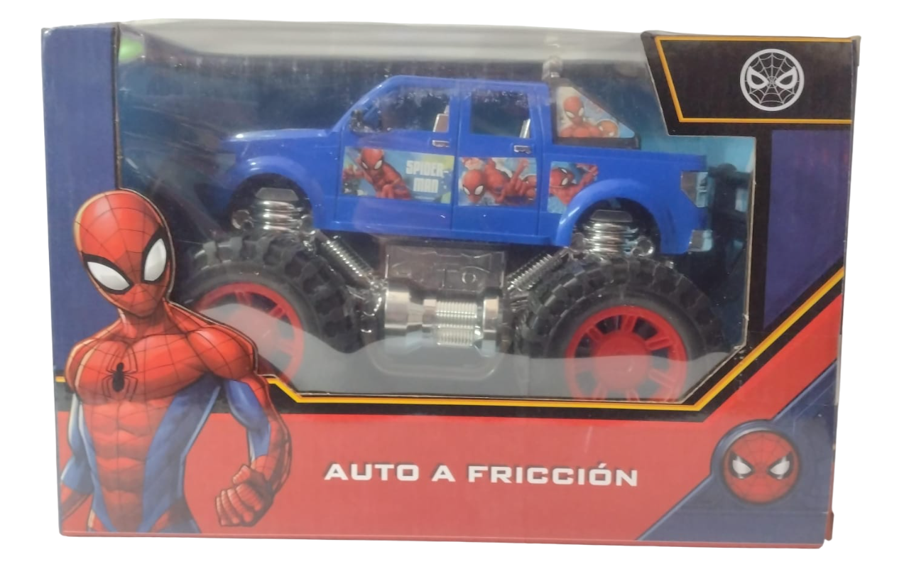 CAMIONETA 4X4 FRICCION SPIDERMAN