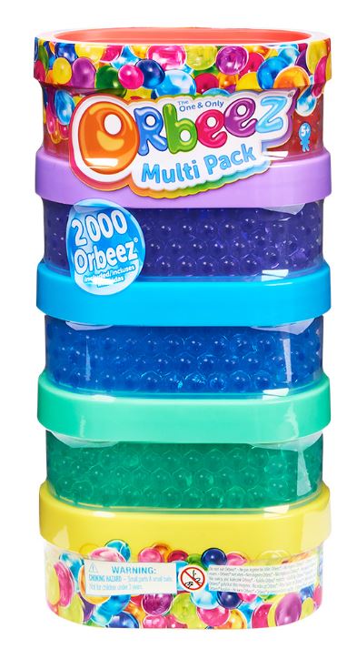 ORBEEZ MULTI PACK X2000 - 5 COLORES
