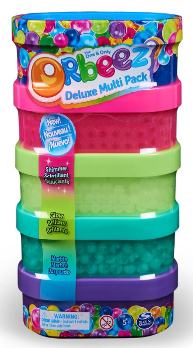 ORBEEZ DE LUXE MULTI PACK - 5 COLORES