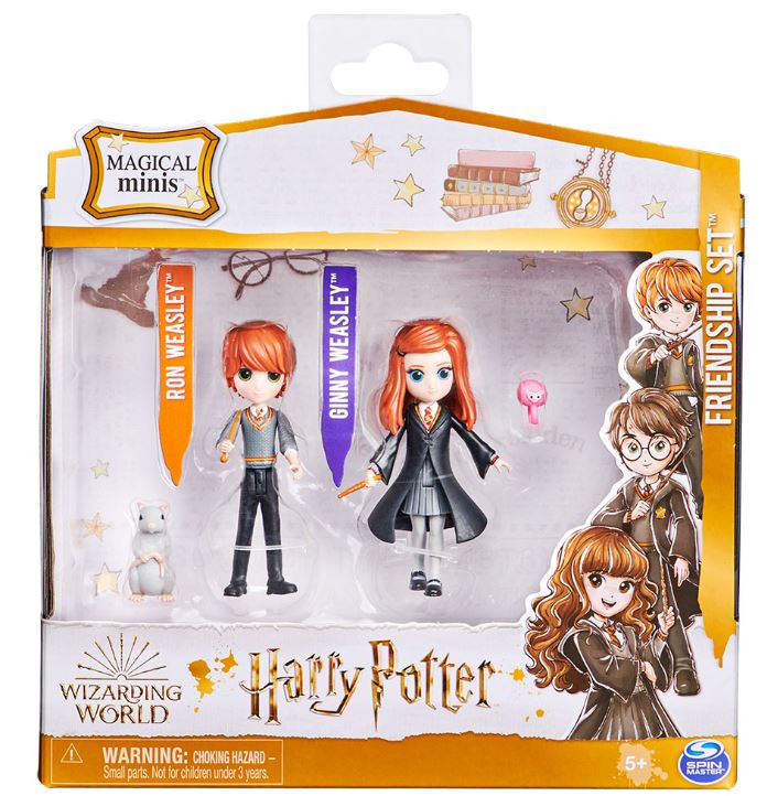 HARRY POTTER FIGURAS X2 RON Y GINNY