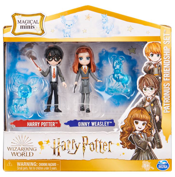 HARRY POTTER FIGURAS X2 HARRY Y GINNY