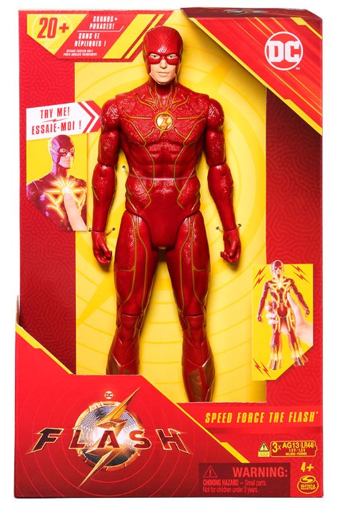 MUÑECO FLASH ARTICULADO CON LUZ Y SONIDO