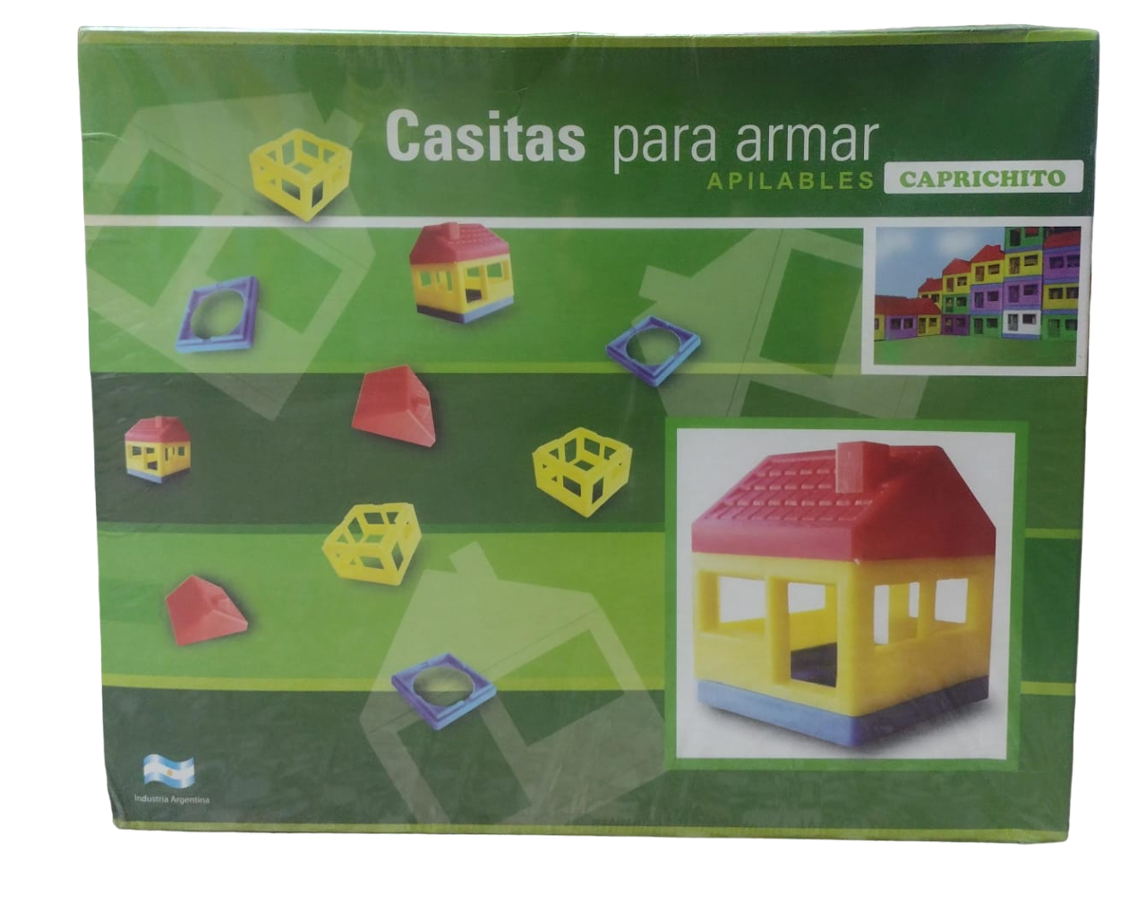 CASITAS PARA ARMAR 30 PIEZAS EN CAJA
