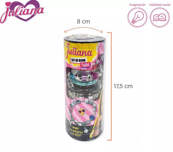 JULIANA SET BIJOU EN TUBO