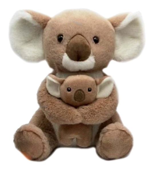 PELUCHE KOALA CON BEBE 27CM