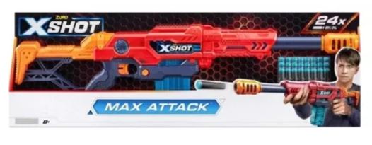 ESCOPETA MAX ATTACK X-SHOT 24D GIGANTE ROJA (3694)