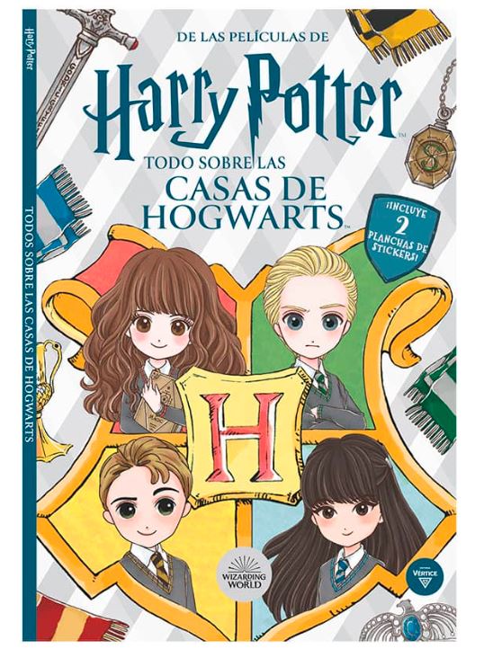 HARRY POTTER LIBRO TODO SOBRE LAS CASAS DE HOGWARS