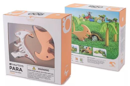 HALFTOYS PLAYSET IMANTADO DINO PARA 16 CM