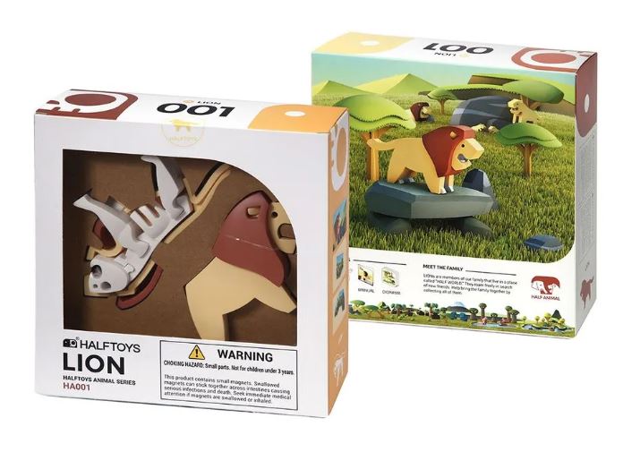 HALFTOYS PLASYSET IMANTADO LEON 16 CM