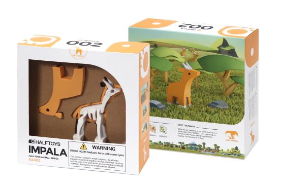 HALFTOYS PLASYSET IMANTADO IMPALA 16 CM