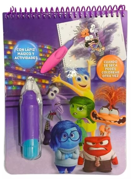 AGUA WOW LIBRO CON LAPIZ MAGICO INTENSAMENTE