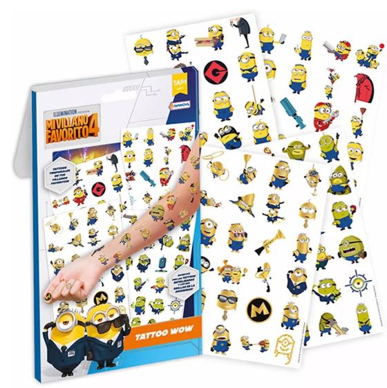 TATTO WOW MINIONS