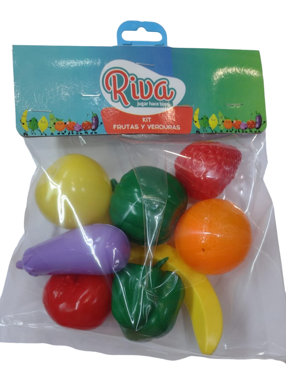 KIT FRUTAS Y VERDURAS 8 PIEZAS