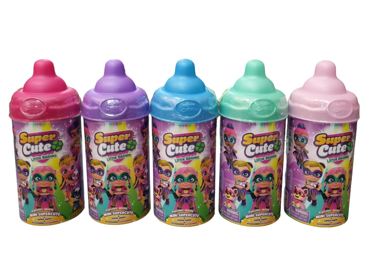SUPER CUTE MINI MAMADERA - 5 COLORES
