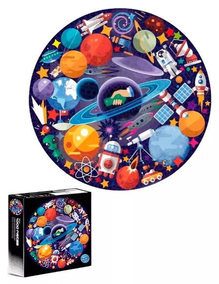 ROMPECABEZAS 1000 PIEZAS CIRCULAR ESPACIO