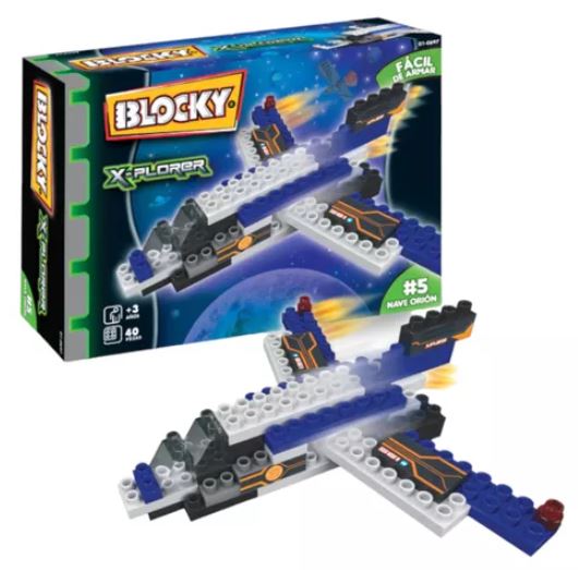 BLOCKY X-PLORER NAVE ORION 40 PIEZAS