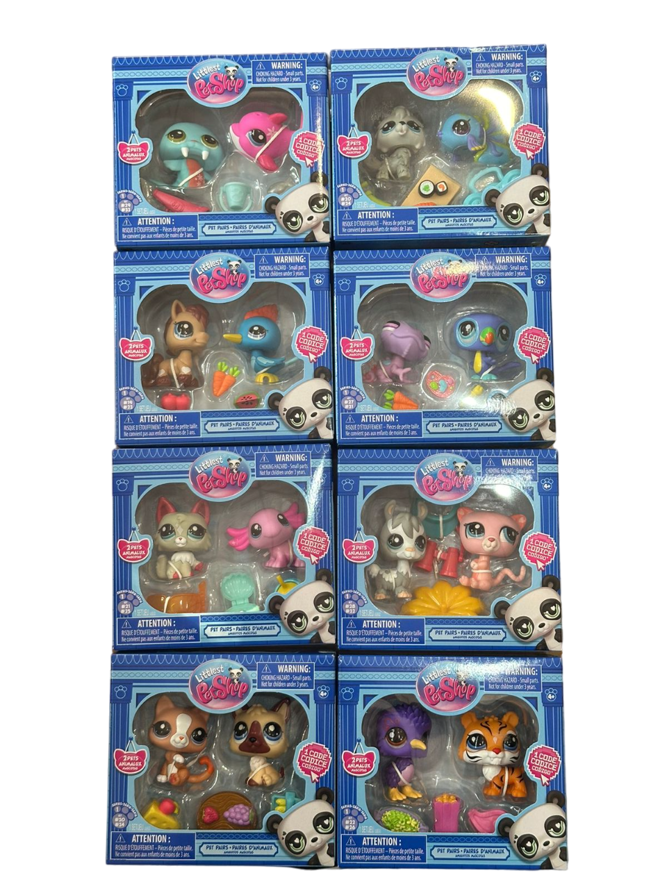 LITTLEST PET SHOP FIGURAS X2 C ON ACCESORIOS - 8 MODELOS