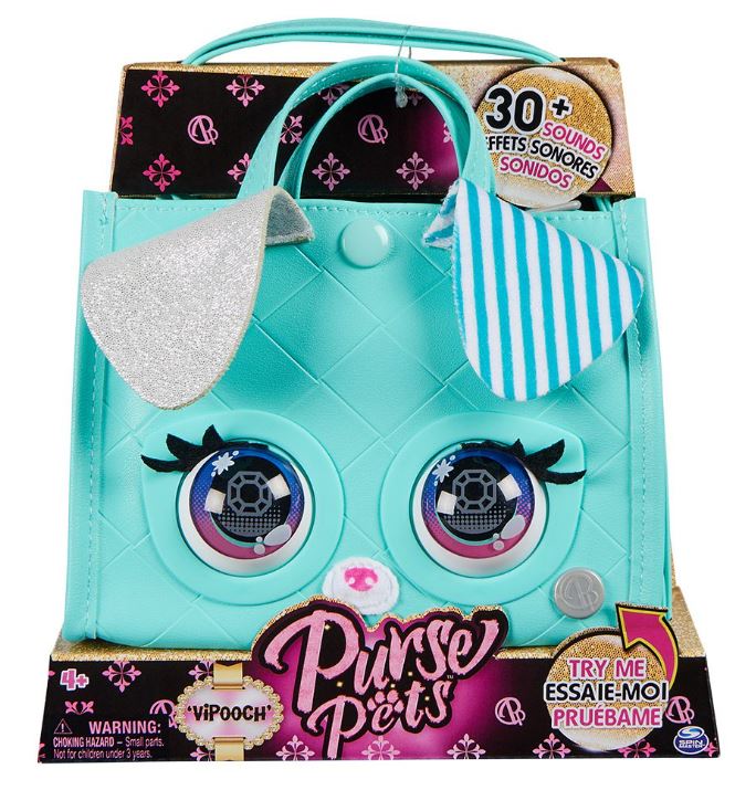 PURSE PETS CARTERA + 30 SONIDOS - 2 MODELOS