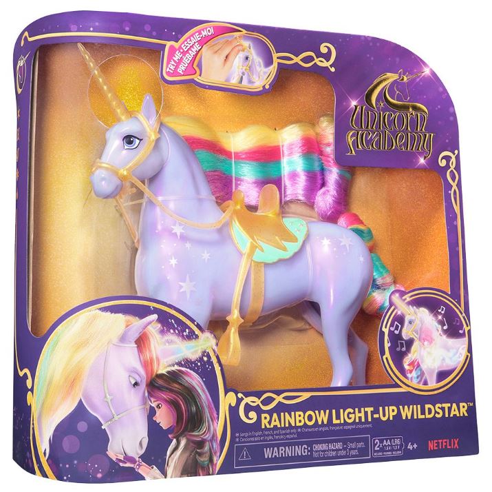 UNICORN ACADEMY UNICORNIO LUZ Y SONIDO