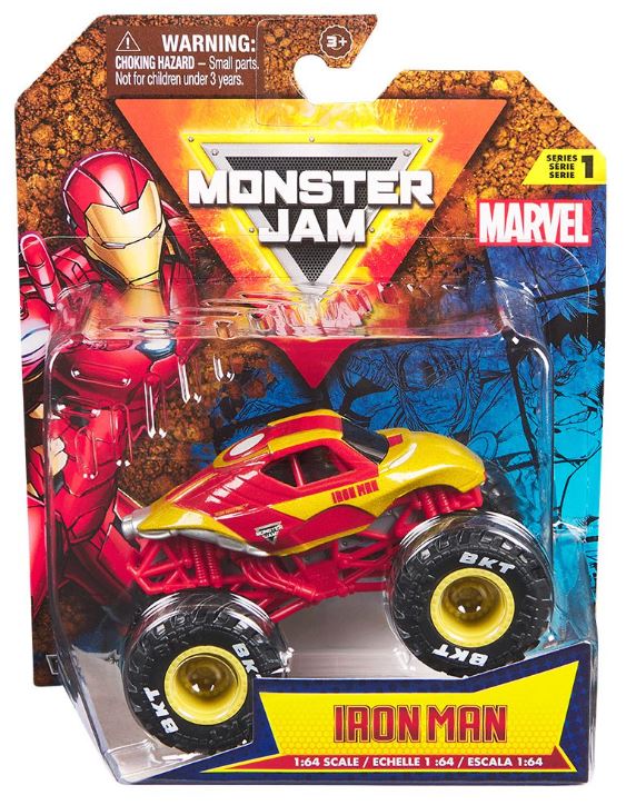 MONSTER JAM 1:64 METAL IRON MAN