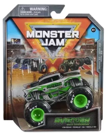 MONSTER JAM 1:64 METAL AVENGER 25 ANIVERSARIO