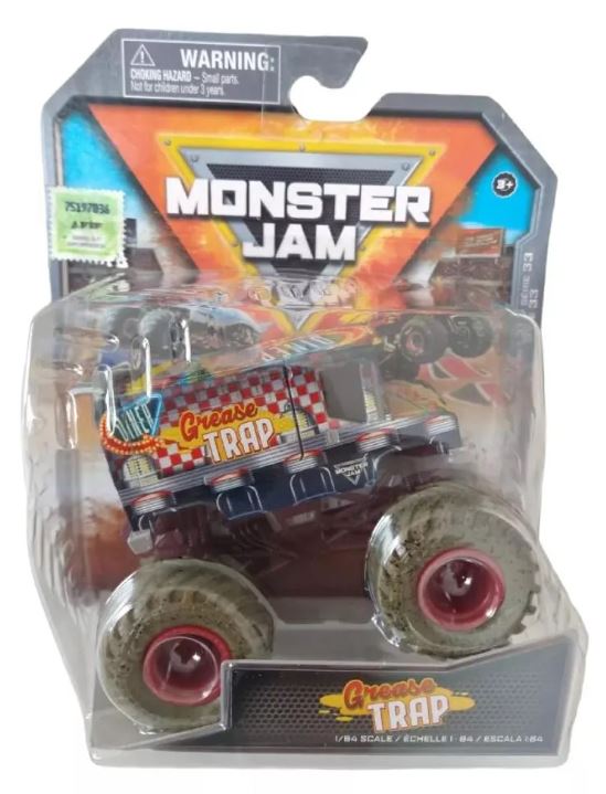 MONSTER JAM X1 1:64 METAL GREASE TRAP