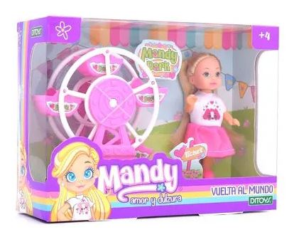 MANDY MUÑECA CON VUELTA AL MUNDO