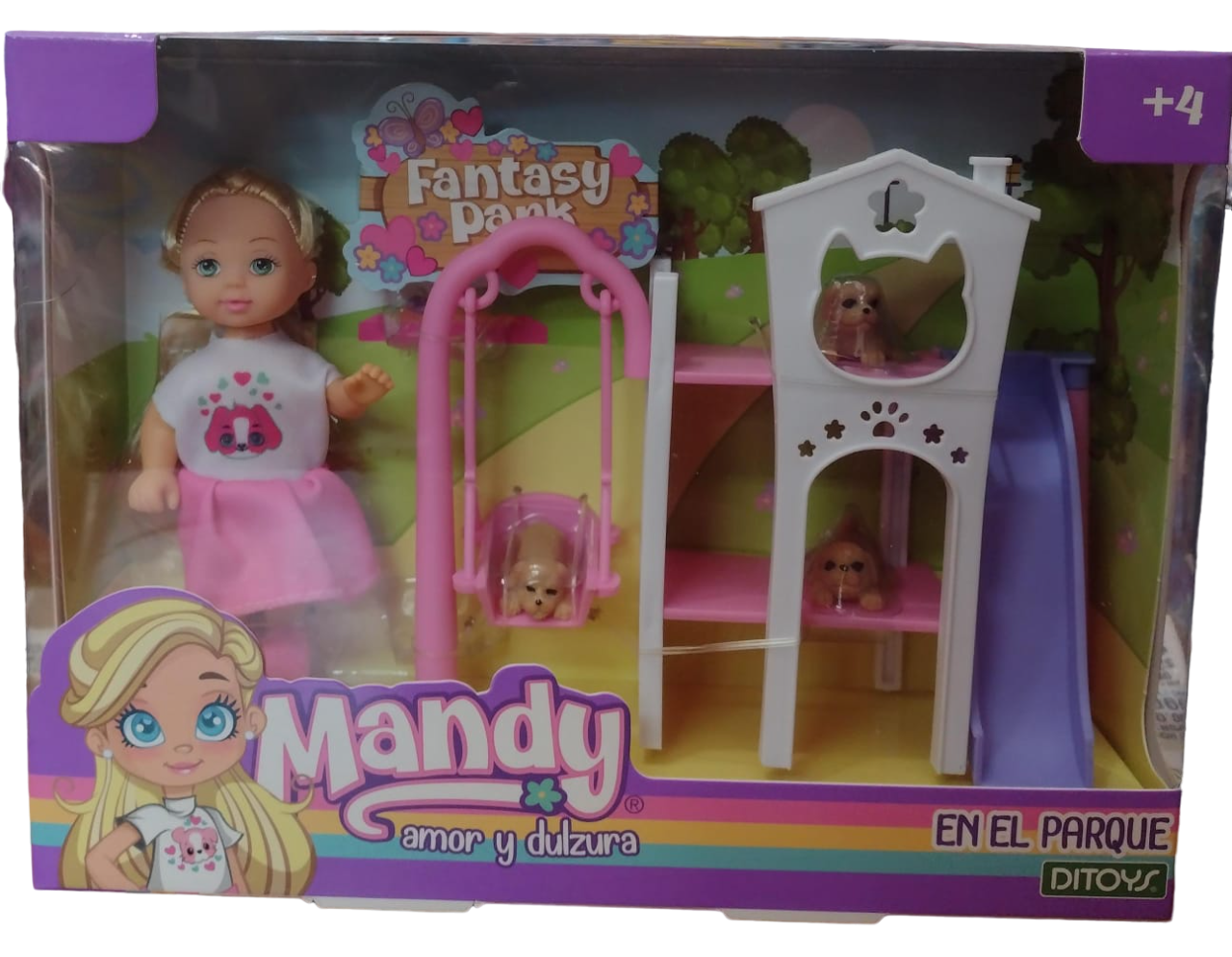 MANDY MUÑECA EN EL PARQUE