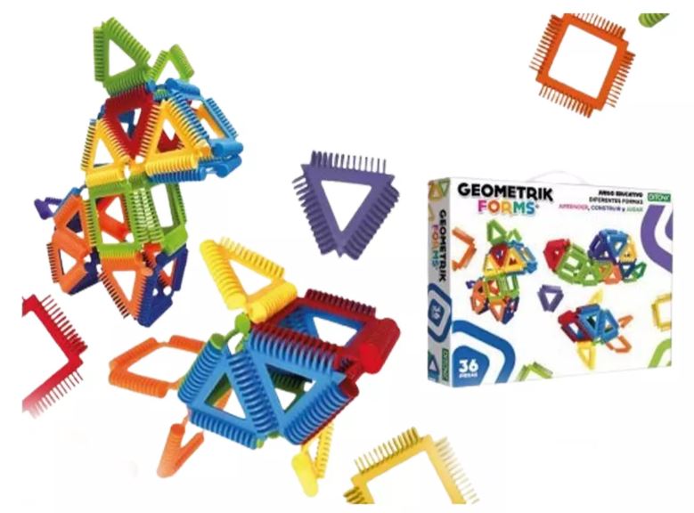 GEOMETRIK FORMS 36 PIEZAS