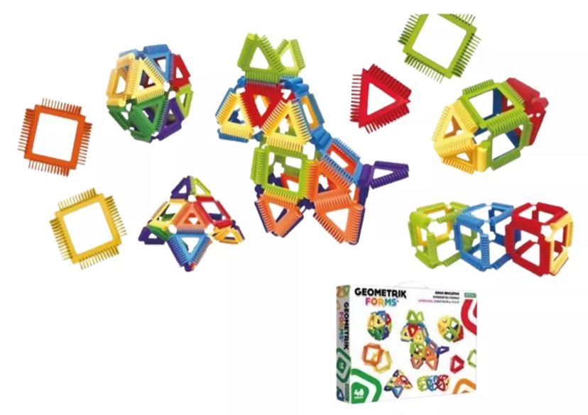 GEOMETRIK FORMS 48 PIEZAS
